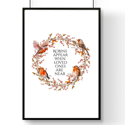 Personalized Family Tree - Festive Christmas Decor!