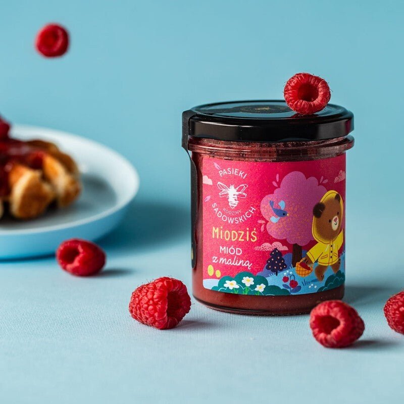 BB 29/11/2026 Honey bear - Honey with raspberry 430g