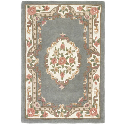 Shensi Grey Medallion Rug
