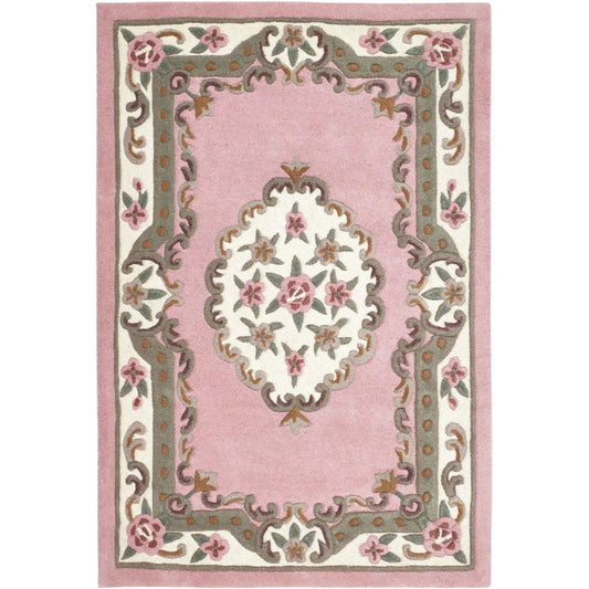 Shensi Pink Medallion Rug