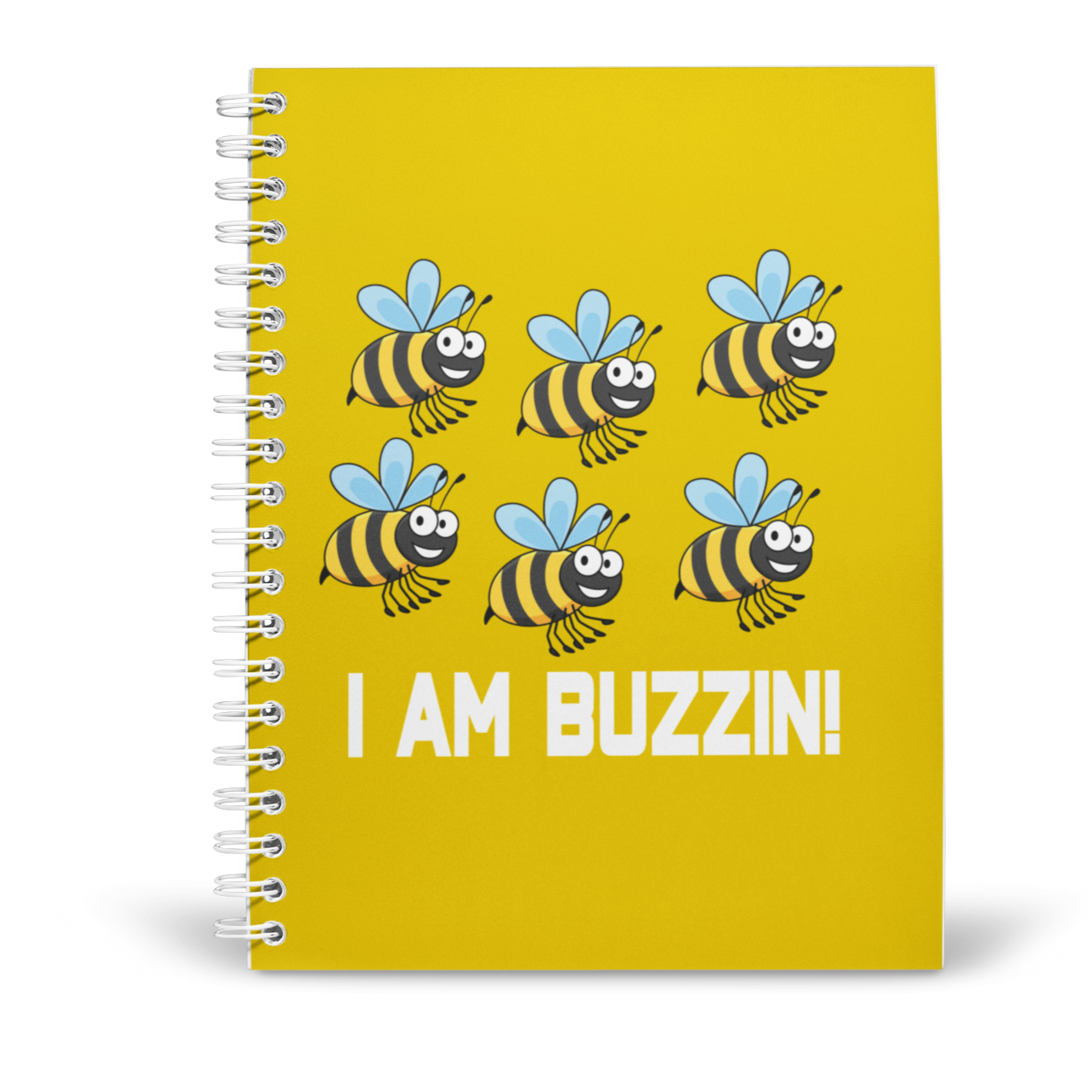 I am Buzzin' Bumble Bee Notebook A5