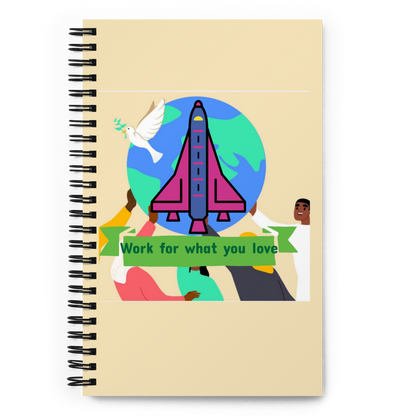 First Home Spiral notebook