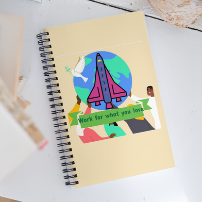 First Home Spiral notebook