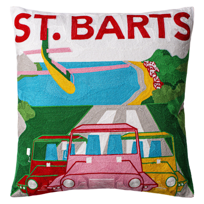 St. Barts Needlepoint Cushion