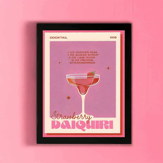 Strawberry Daiquiri Breeze Print
