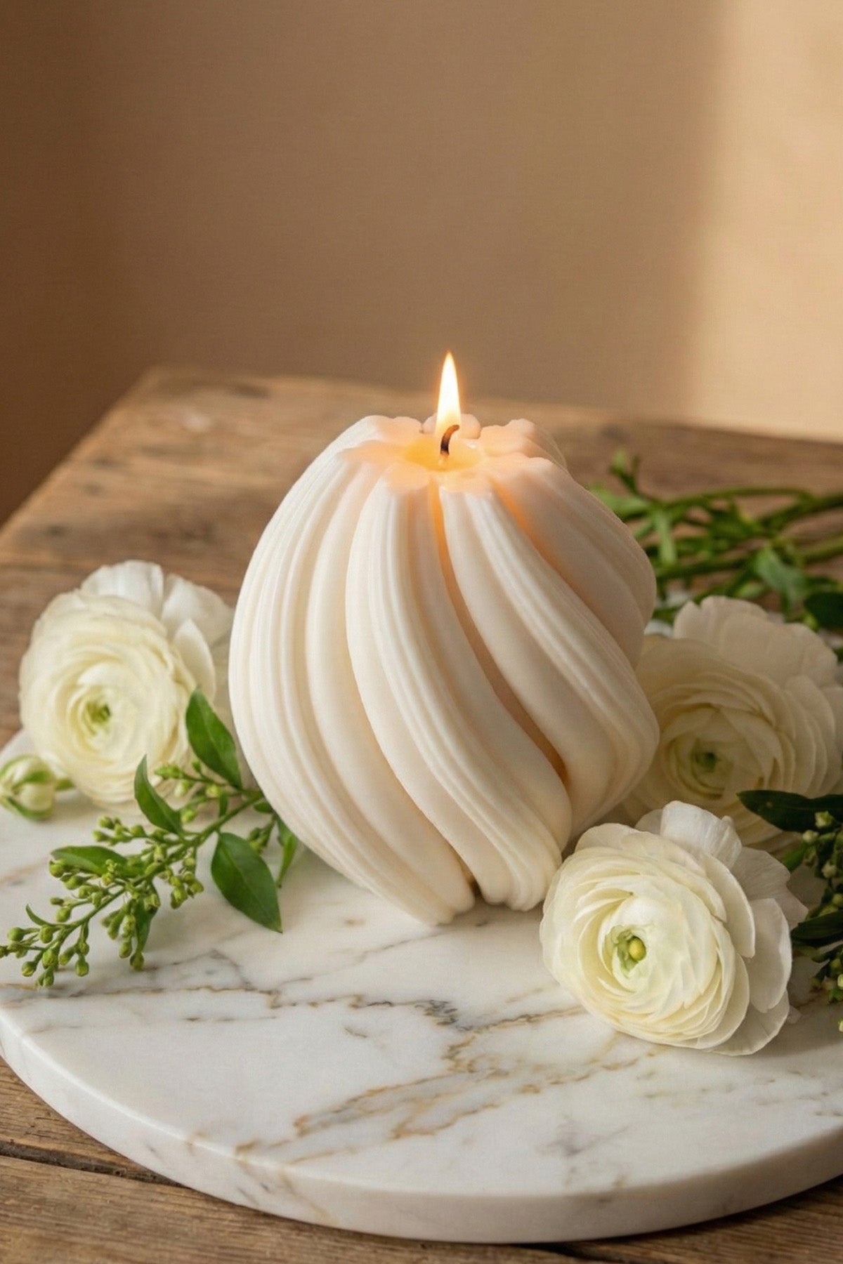 Swirl Scented Candle