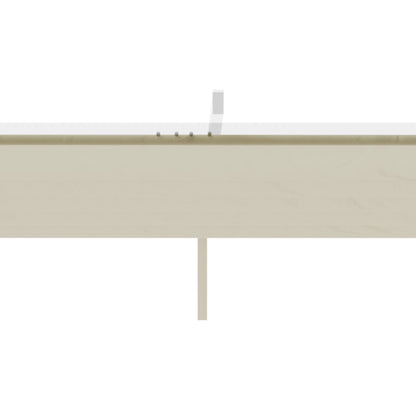 Outsunny Retractable Pergola Shade Cover, Replacement Canopy Fabric for 3 x 3 (m) Pergola, Gazebo Retractable Roof, Cream White