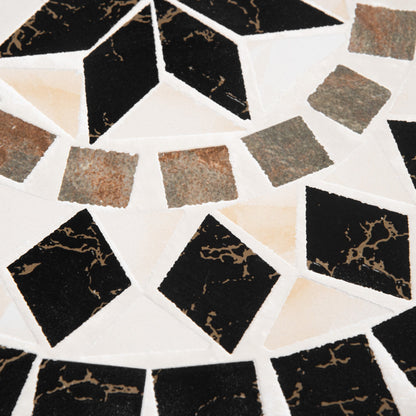 Outsunny \'ce\'a660cm Mosaic Outdoor Patio Table - Black