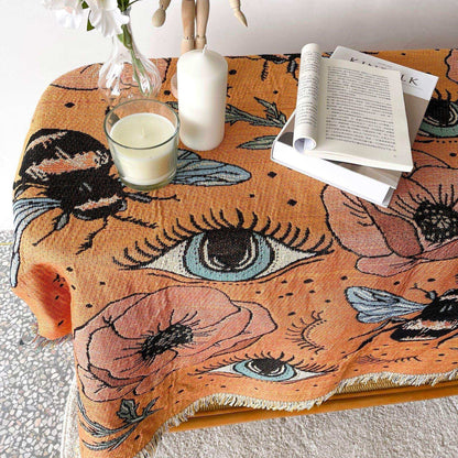 The Bumble Bee Tapestry / Throw