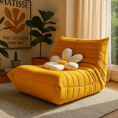 Luxe Caterpillar Lounger – The Ultimate Ergonomic Statement Chair