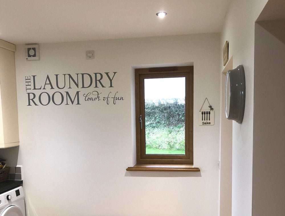 Laundry Room Decal Quote