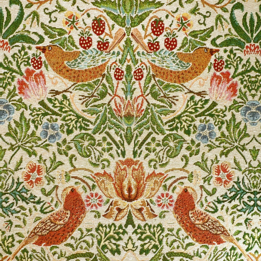 Strawberry Thief Tapestry Jacquard Fabric