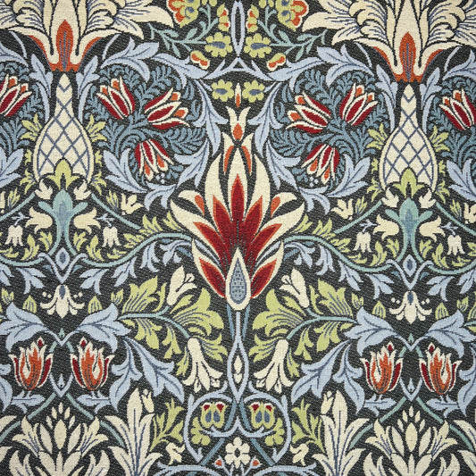 Snakeshead Grey Tapestry Jacquard Fabric