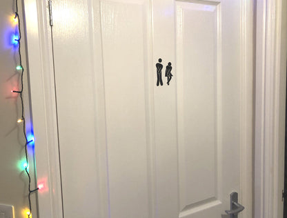 Toilet Sticker | Funny Bathroom Sign