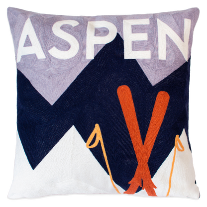 Aspen Needlepoint Cushion