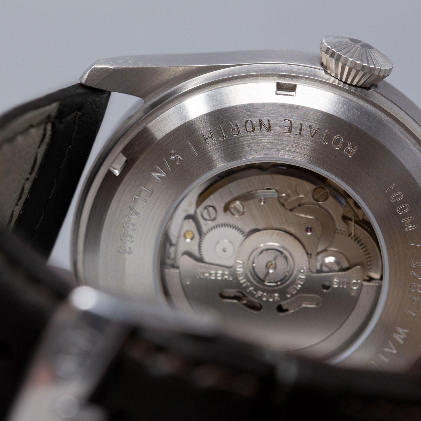 'Turbulence' Cat.1 Aviator's Watch (46mm) | Rook Black