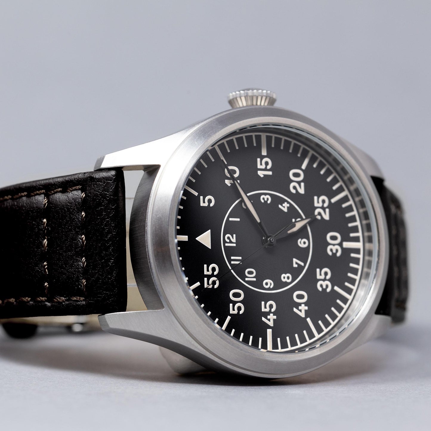 'Turbulence' Cat.2 Aviator's Watch (46mm) | Rook Black