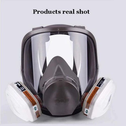 Reusable Full Face  Mask  Respirator for Woodworking Painting Welding Mask (US Logistics only For USPS.TK/TMEU only For self-pickup)