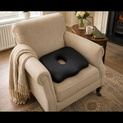 Coccyx Seat Cushion  ideal those who suffer from lower back pain.