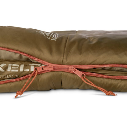 KELTY WAYBACK 20 DEG BURNT OLIVE (ORGANIC FLANNEL & CIRROLOFT ECO)