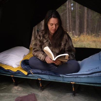 Kelty Lowdown Camp Cot Bed in Fern