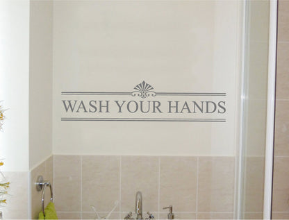 Wash Your Hands Decal