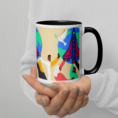First Home Mug with Color Inside
