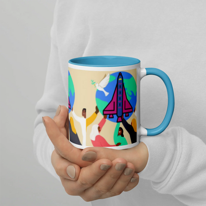 First Home Mug with Color Inside