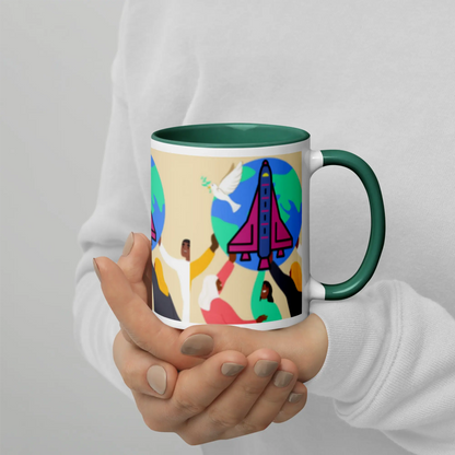 First Home Mug with Color Inside