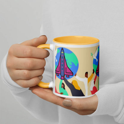First Home Mug with Color Inside