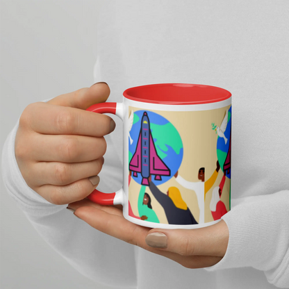 First Home Mug with Color Inside