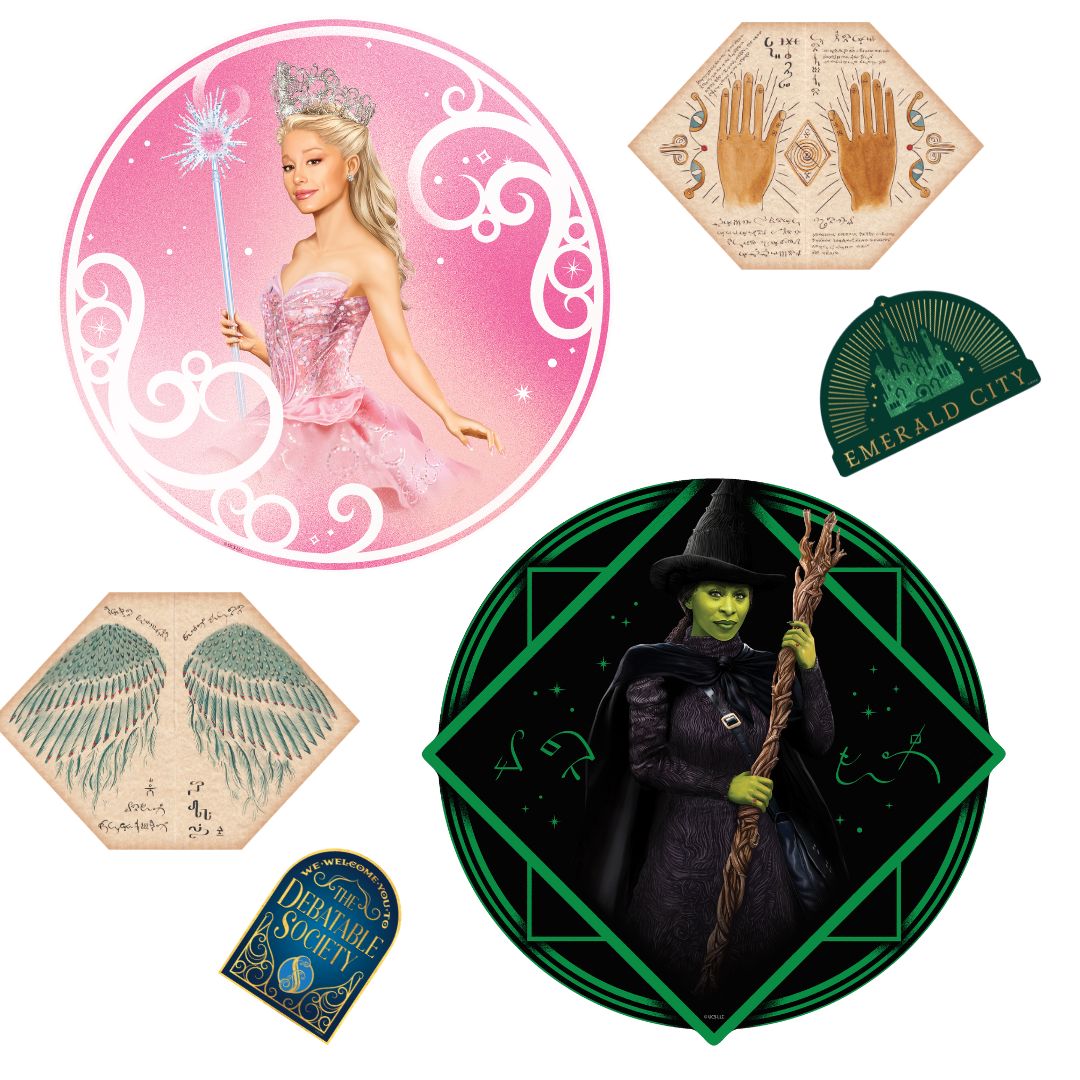 RD007 Wicked Witches Movie Room & Party  Decoration Pack Cardboard Cut Out Height 45cm