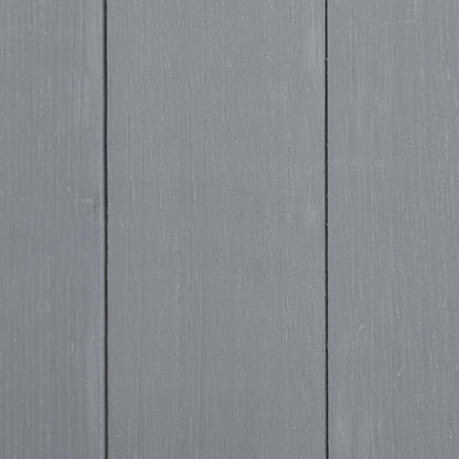 Outsunny 139 x 75 Fir Wood Garden Shed, with Asphalt Roof - Grey