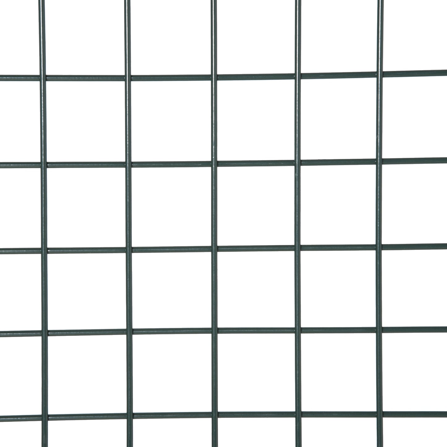 HOMCOM Green Steel Garden Gate with Lock and 3 Keys 97 x 150cm, Green