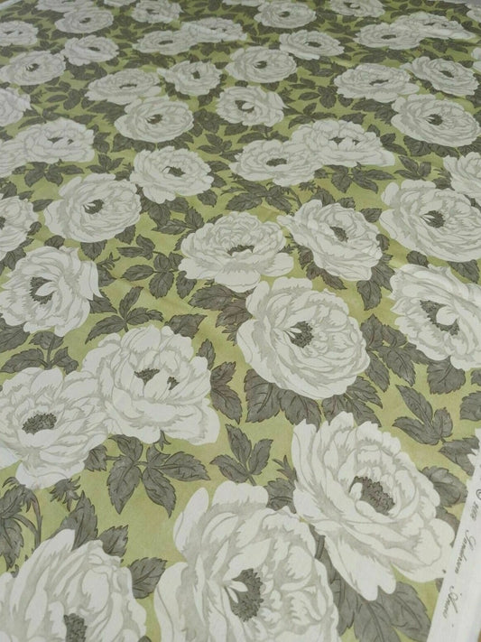 Sanderson Anais Pistachio Curtain Upholstery Fabric 1.7 Metres