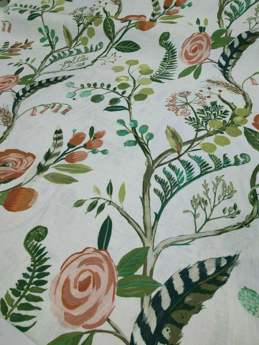 Edinburgh Weavers Prunella Sage Curtain Upholstery Fabric 3 Metres