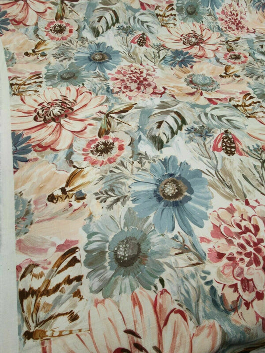 Edinburgh Weavers Spring Garden Heritage Curtain Upholstery Fabric By The Metre