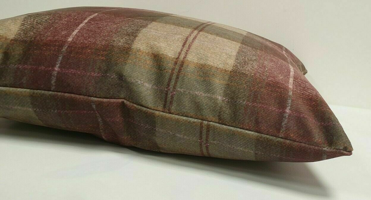 Art Of The Loom Balmoral Berry Velvet 18" / 45cm Cushion Cover