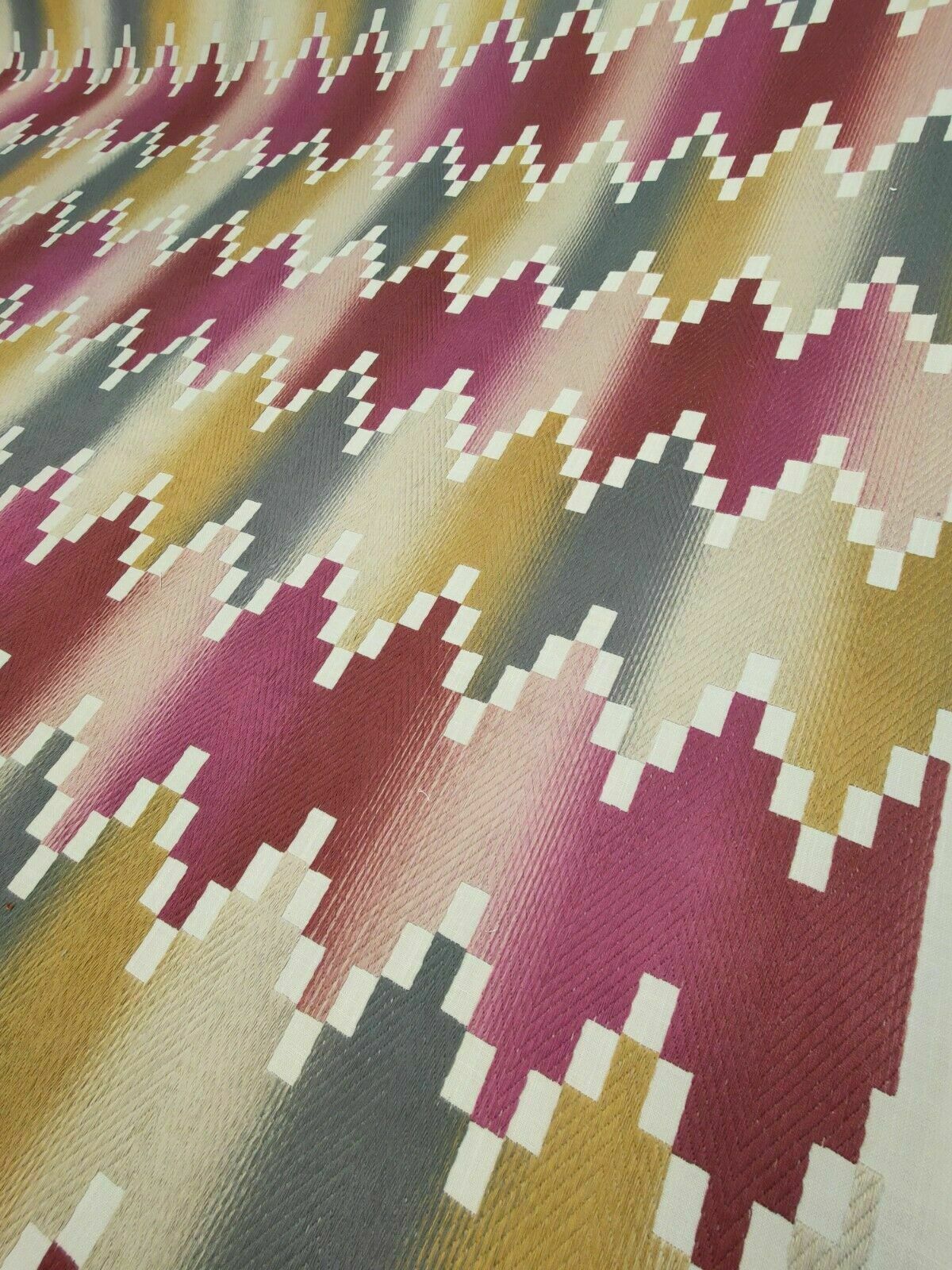 Sanderson Molimo Cerise/Honey Curtain Upholstery Fabric Per Metre