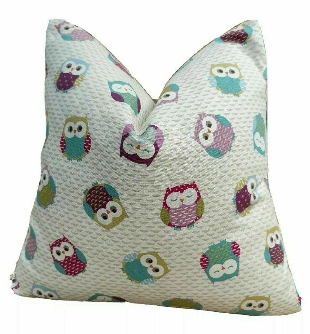 Fryetts Owls Multi 18" / 45cm Cushion Cover