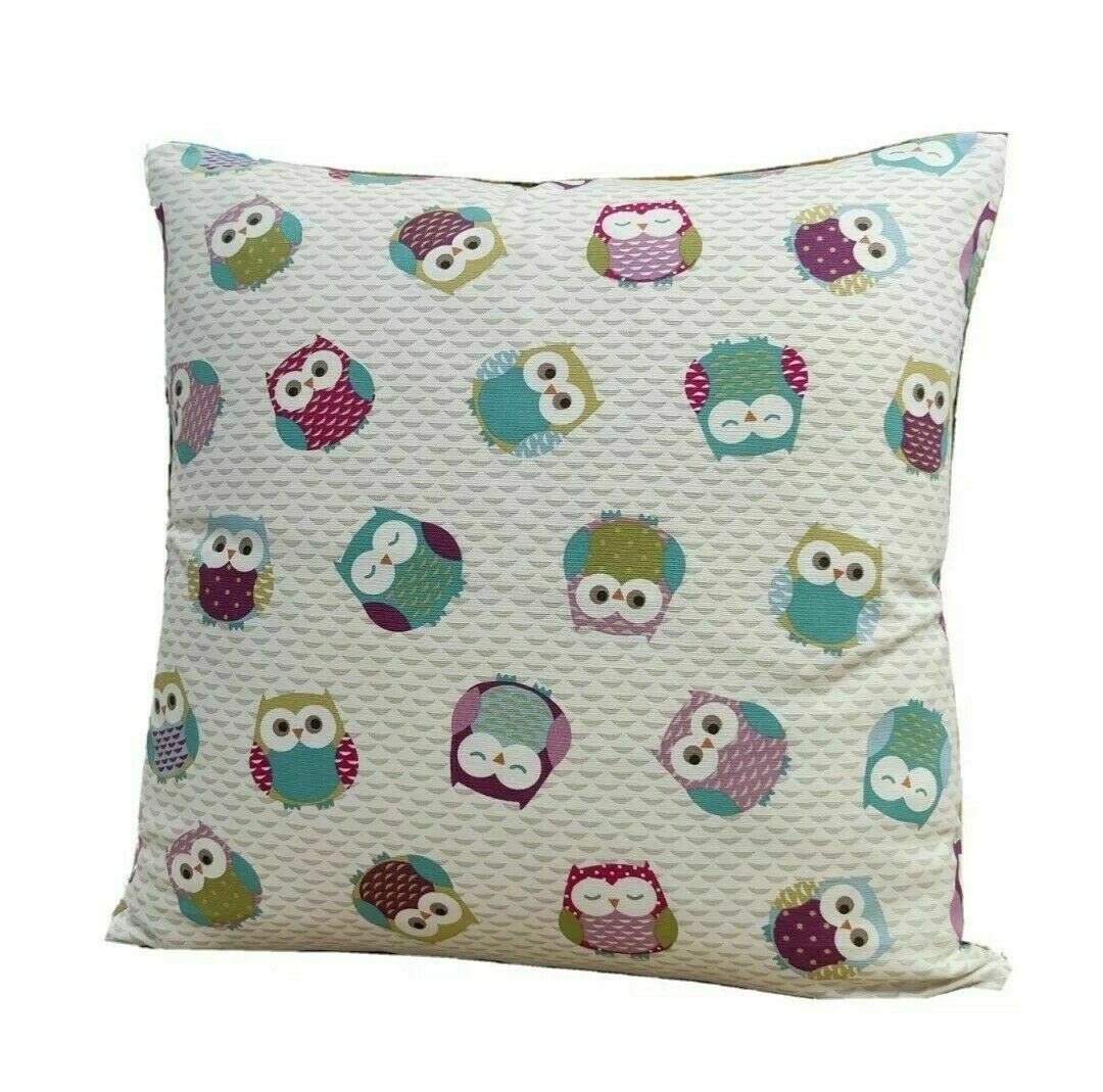 Fryetts Owls Multi 18" / 45cm Cushion Cover