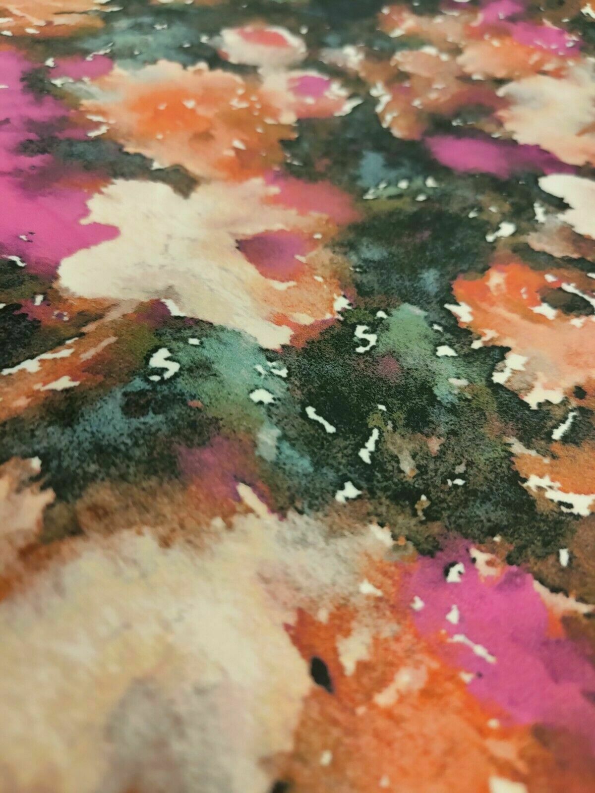 Art Of The Loom Vague Rose Velvet Upholstery FR Fabric Per Metre