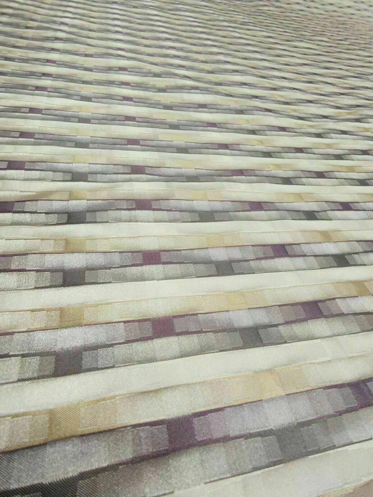 Harlequin Element Mauve/Slate Curtain Fabric By The Metre