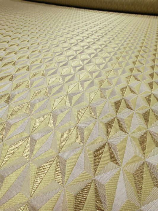 Edinburgh Weavers Delaunay Lime FR Curtain Fabric By The Metre