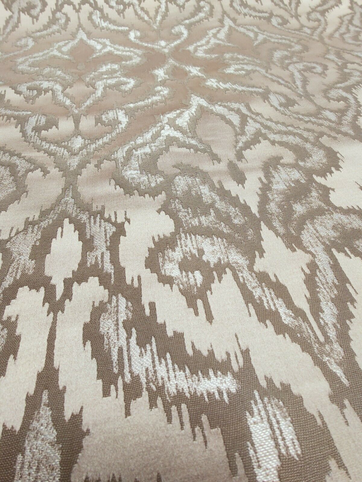 Kai Cinder Alabaster Curtain Upholstery Fabric By The Metre