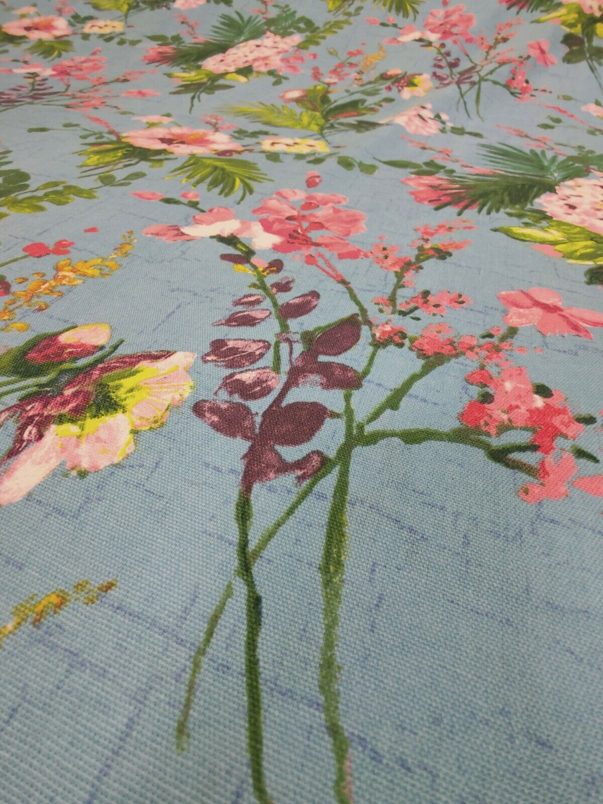 Edinburgh Weavers Tanzania Baltic Curtain Fabric 3 Metres