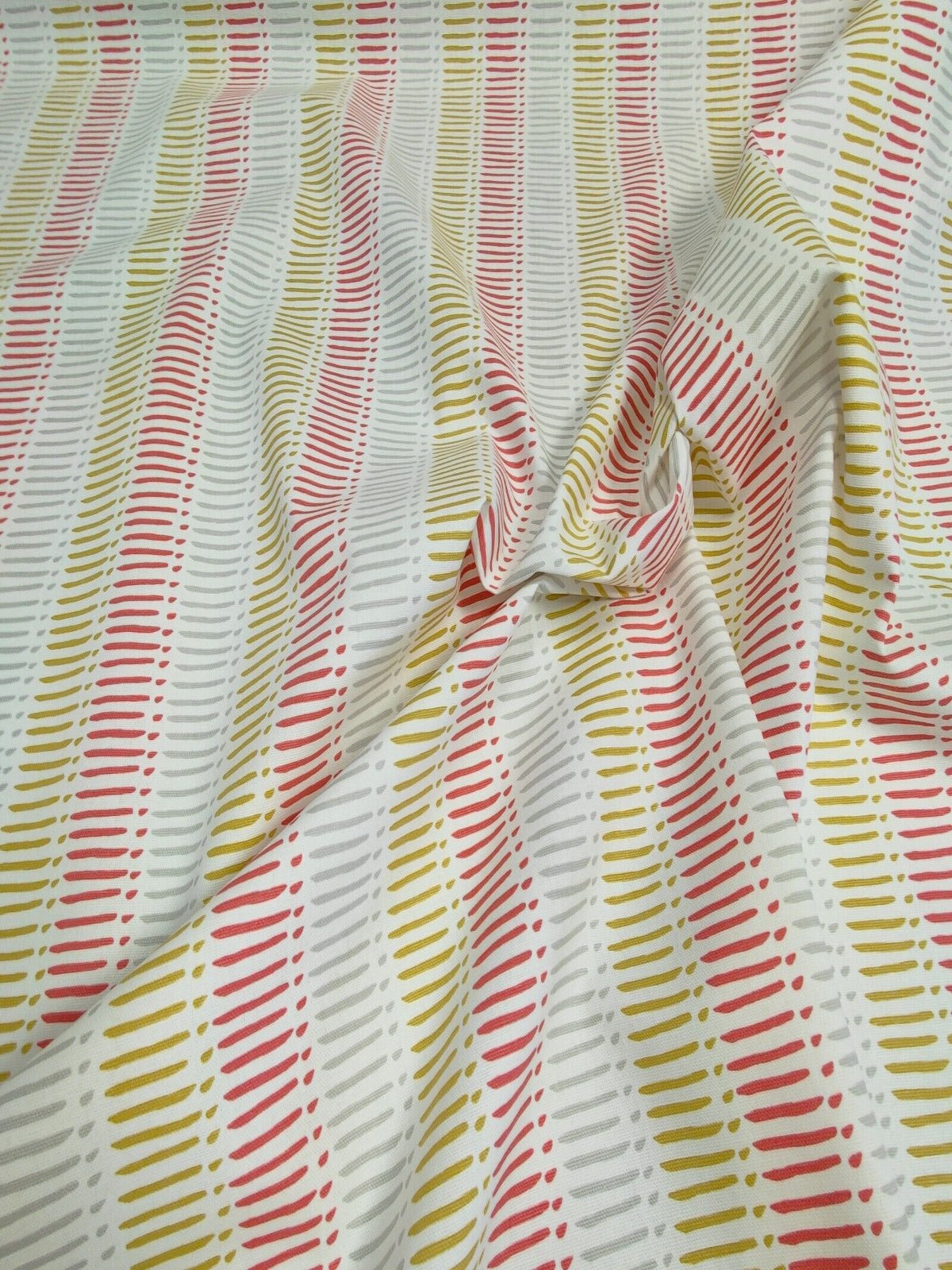 Studio G Dash Coral Curtain Fabric By The Metre