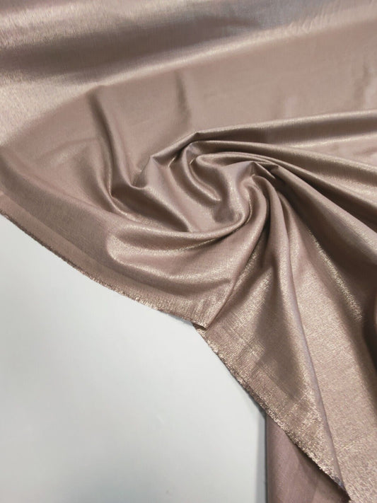 Clarke & Clarke Lumina Mauve Curtain Upholstery Fabric By The Metre
