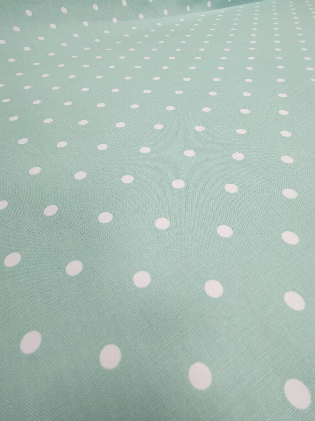 Studio G Dotty Green Curtain Fabric By The Metre