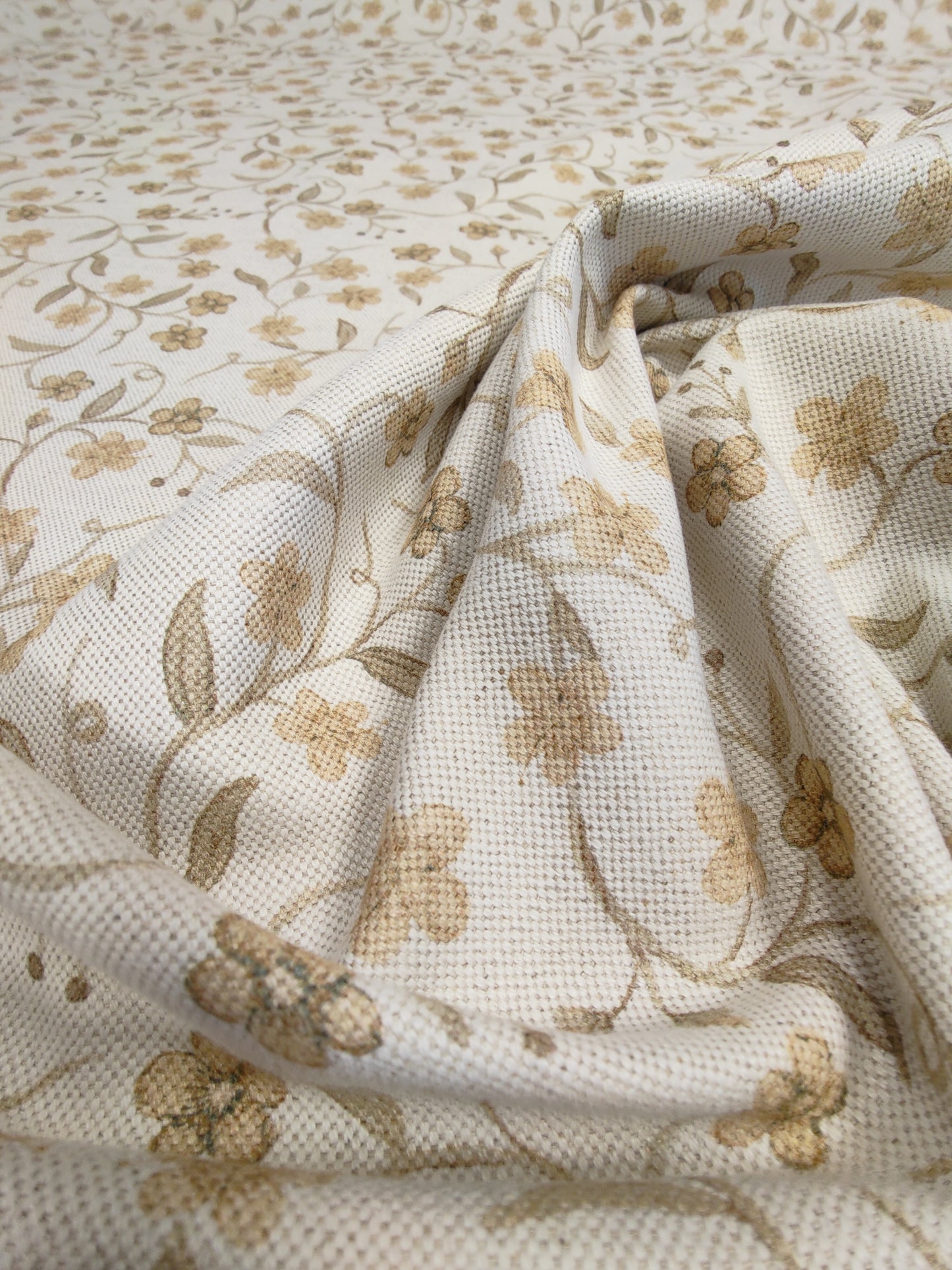 Art Of The Loom Tori Gold Curtain Upholstery Fabric By The Metre
